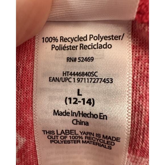 Holiday Time Pajamas Set Womens L Button Up Long Sleeve Dancing Girls Velour - Picture 5 of 13